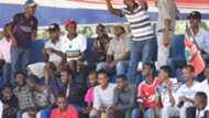 Harambee Stars fans at Machakos Stadium.