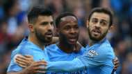 Sergio Aguero Raheem Sterling Bernardo Silva Manchester City