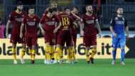 Roma celebrates Steven Nzonzi vs. Empoli