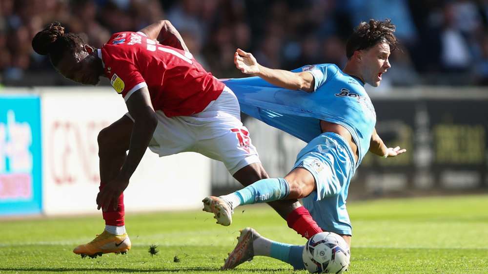 Nottingham Forest's Bong handed three-game ban for violent ...