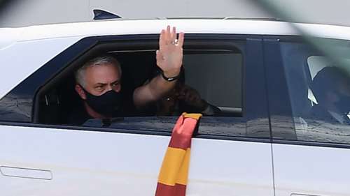 Mourinho Roma arrival
