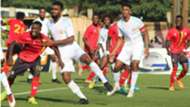 Uganda vs Somalia in Cecafa in Kampala.