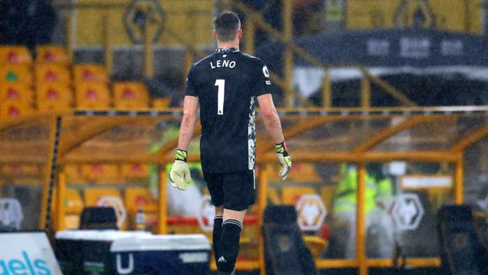 Bernd Leno, Arsenal red card vs Wolves