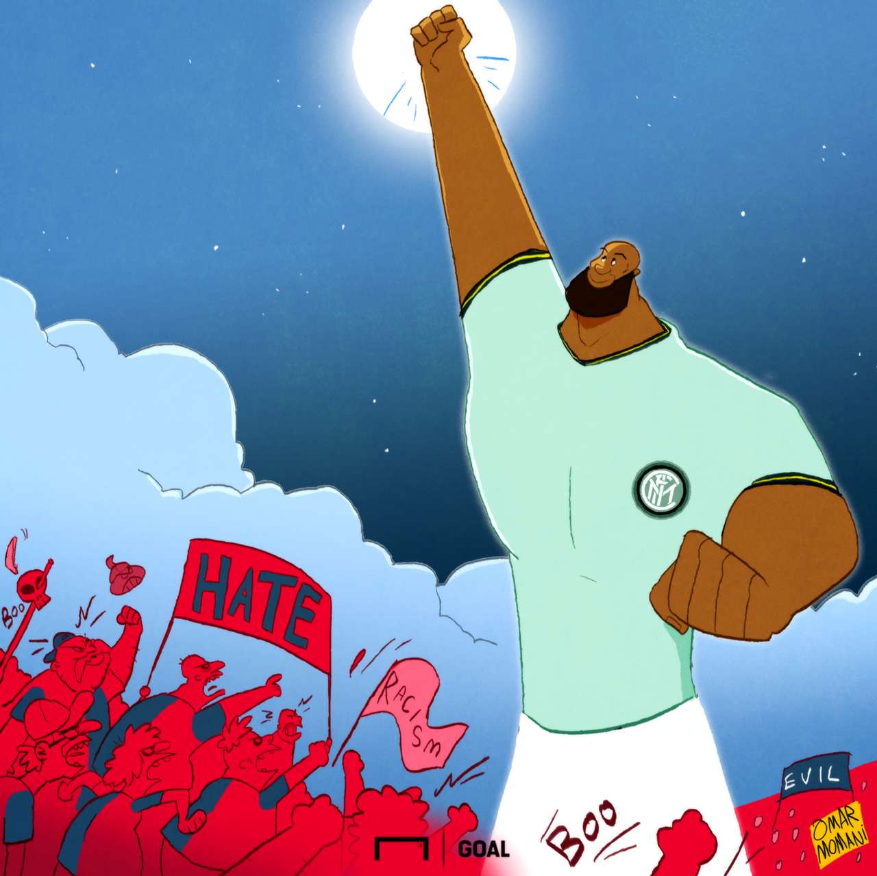 Goal's Cartoon Corner the best football sketches from Omar Momani