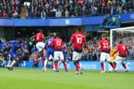 Antonio Rudiger Goal Chelsea Manchester United Premier League 10/20/18
