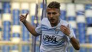 Ciro Immobile celebrating Sassuolo-Lazio Serie A 2017/04/01