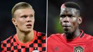 Erling Haaland Paul Pogba