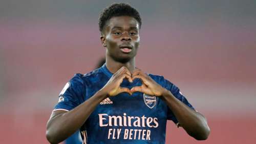 Bukayo Saka Arsenal Southampton