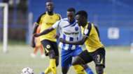 SOTER KAYUMBA of AFC Leopards v HILLARY WANDERA of Tusker.