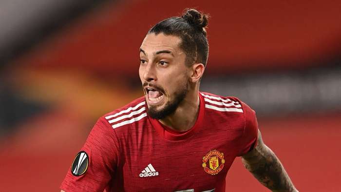 Alex Telles Manchester United 2020-21