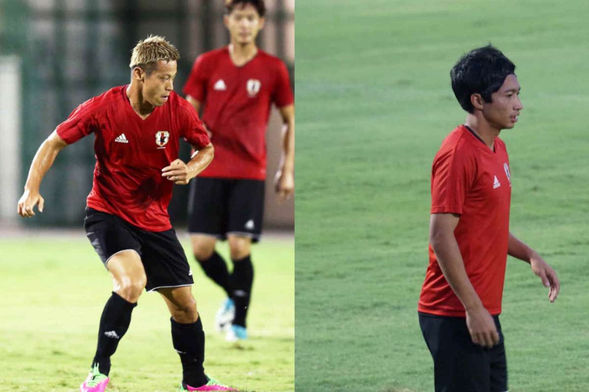 サウジ戦に臨む日本代表 巻き返し図る本田圭佑らベテラン 柴崎岳ら若手の躍動に期待か Goal Com サウジ戦に臨む日本代表 巻き返し図る本田圭佑らベテラン 柴崎岳ら若手の躍動に期待か Goal Com