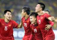 Duc Huy Van Duc Huy Hung Quang Hai Vietnam Malaysia AFF Cup 201