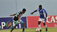 Chippa United midfielder Donald Mokondelela against Ajax Cape Town