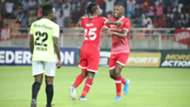 Francis Kahata and Meddie Kagere of Simba SC.
