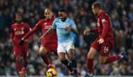 Fabinho Sterling Henderson Liverpool Manchester City
