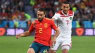Hakim Yizech Dani Carvajal Spain Morocco España Marruecos 25062018