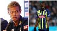 Keisuke Honda Usain Bolt