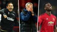 Lampard, Mourinho, Pogba