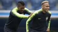 Paulinho Brasil Neymar Brasil treino Copa do Mundo 21 06 18