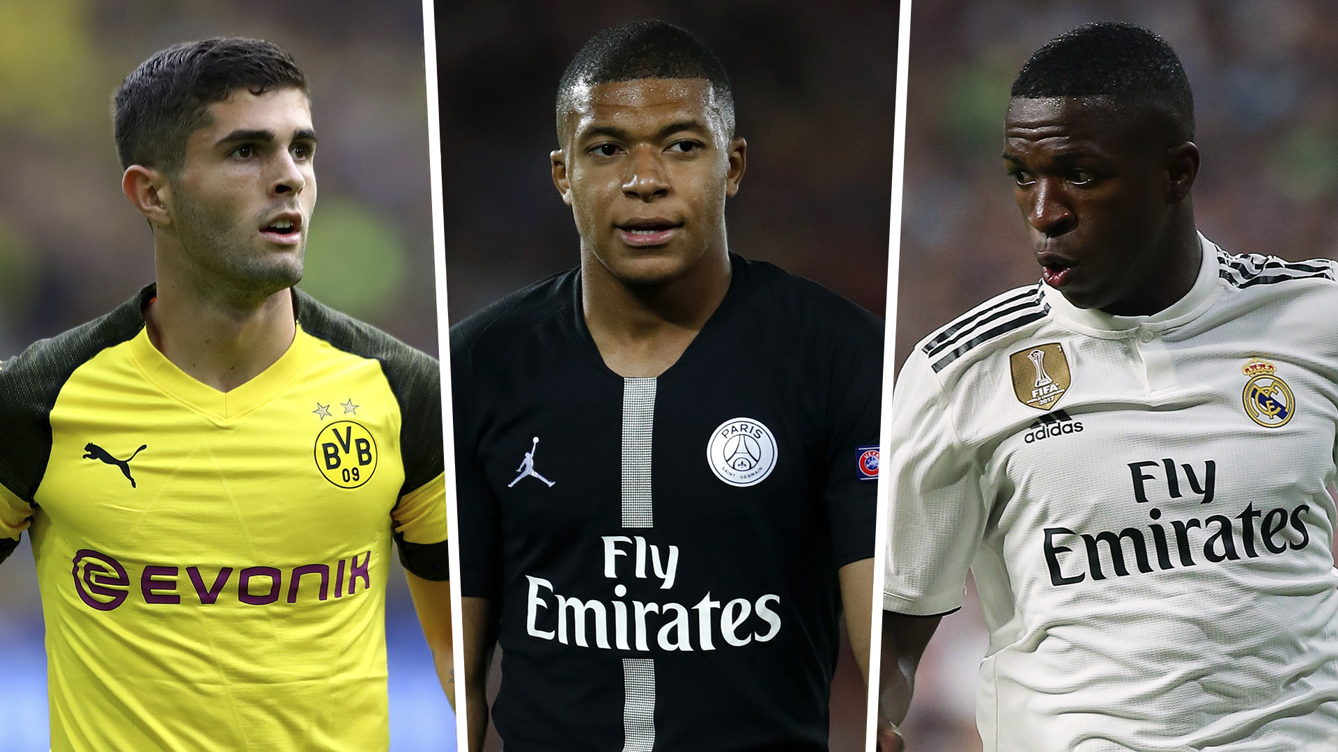 Mercato Pulisic Mbappe Vinicius Jr Les Jeunes Joueurs Les Plus Chers De L Histoire Goal Com