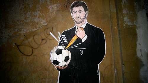 Murale Andrea Agnelli