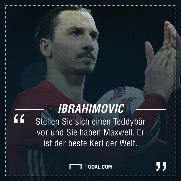 Maxwell Der ewige Begleiter von Zlatan Ibrahimovic