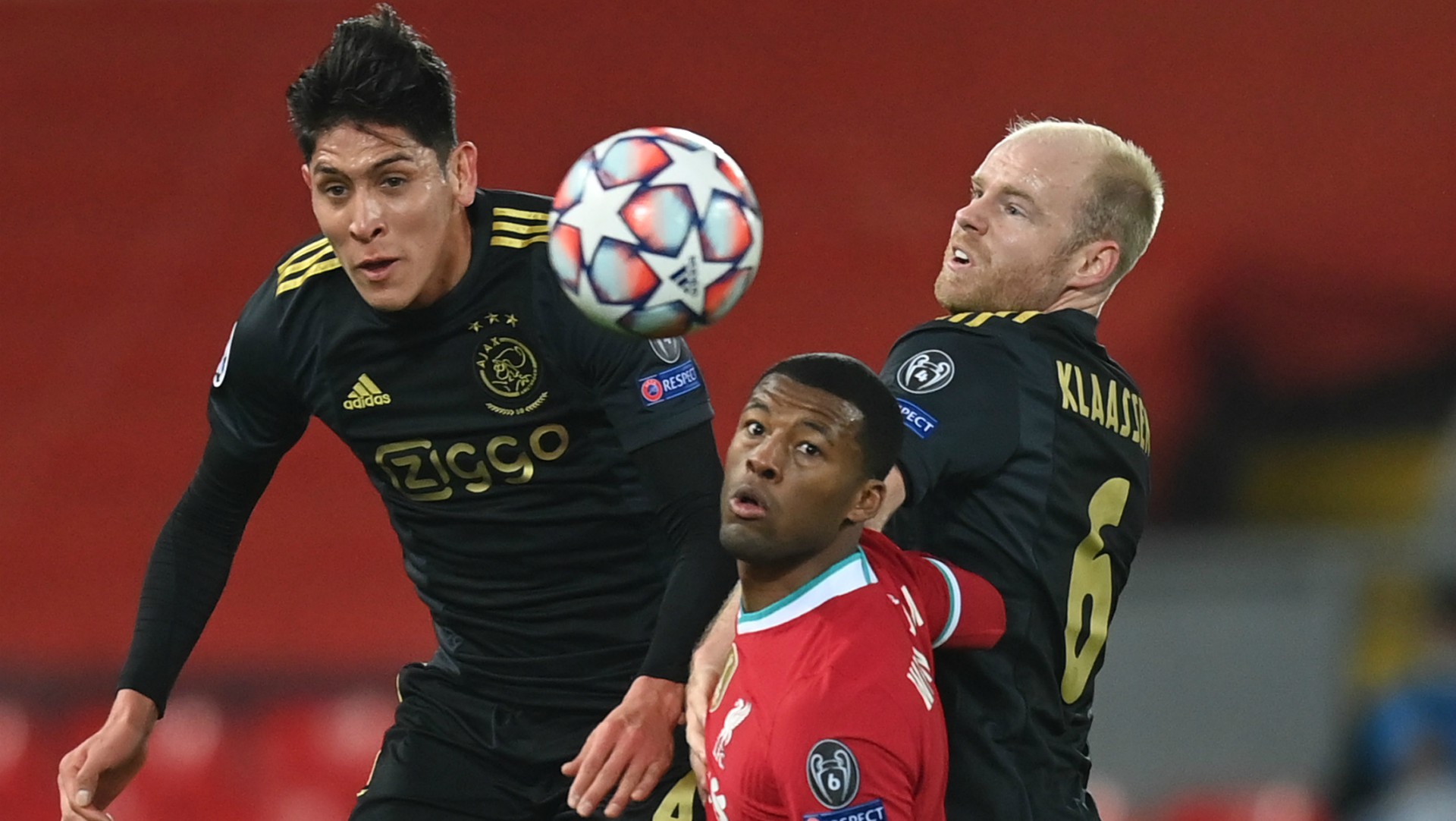 Liverpool vs ajax estadisticas Clearance