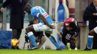 Kalidou Koulibaly Diego Farias Cagliari Napoli Serie A