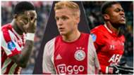 Steven Bergwijn Donny van de Beek Myron Boadu GFX