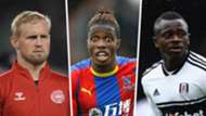 Kasper Schmeichel Wilfried Zaha Jean Michael Seri GFX