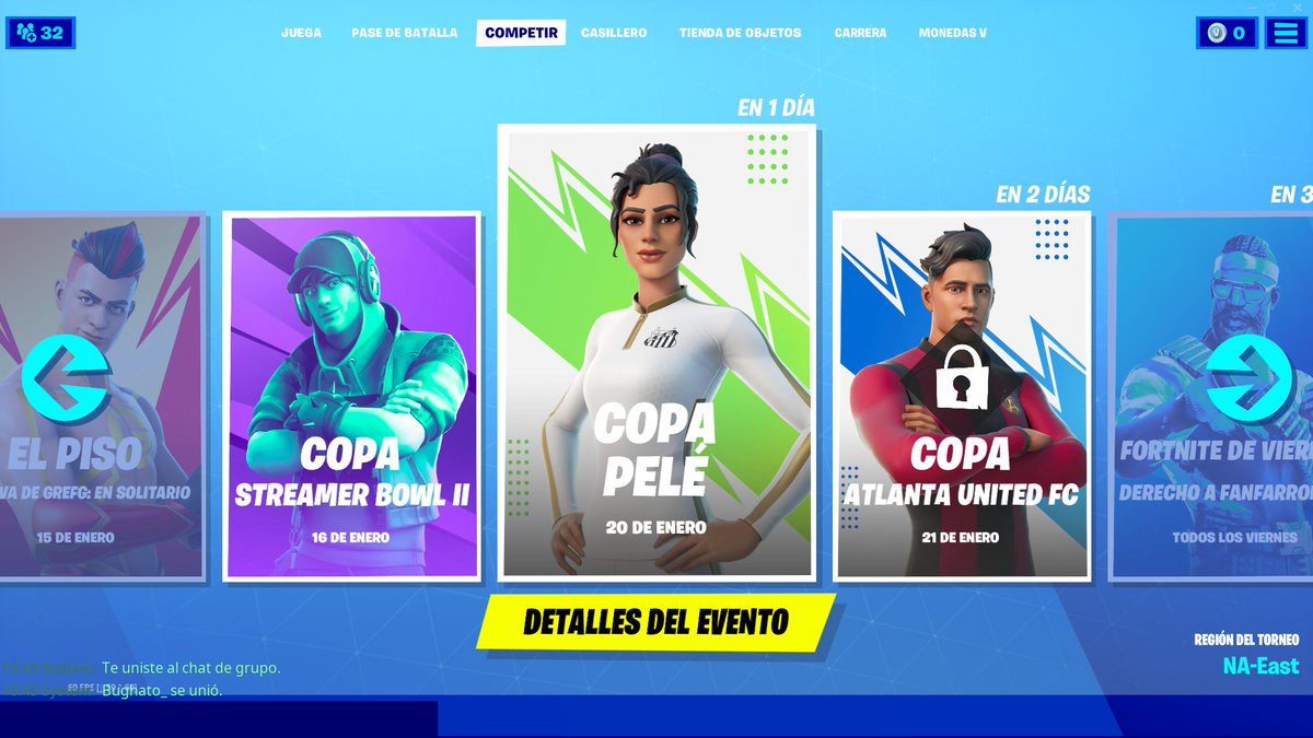 Copa Pele De Fortnite Skins Equipos De Futbol Y Fechas Del Evento Goal Com