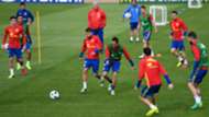 Spain squad train Euro 2016