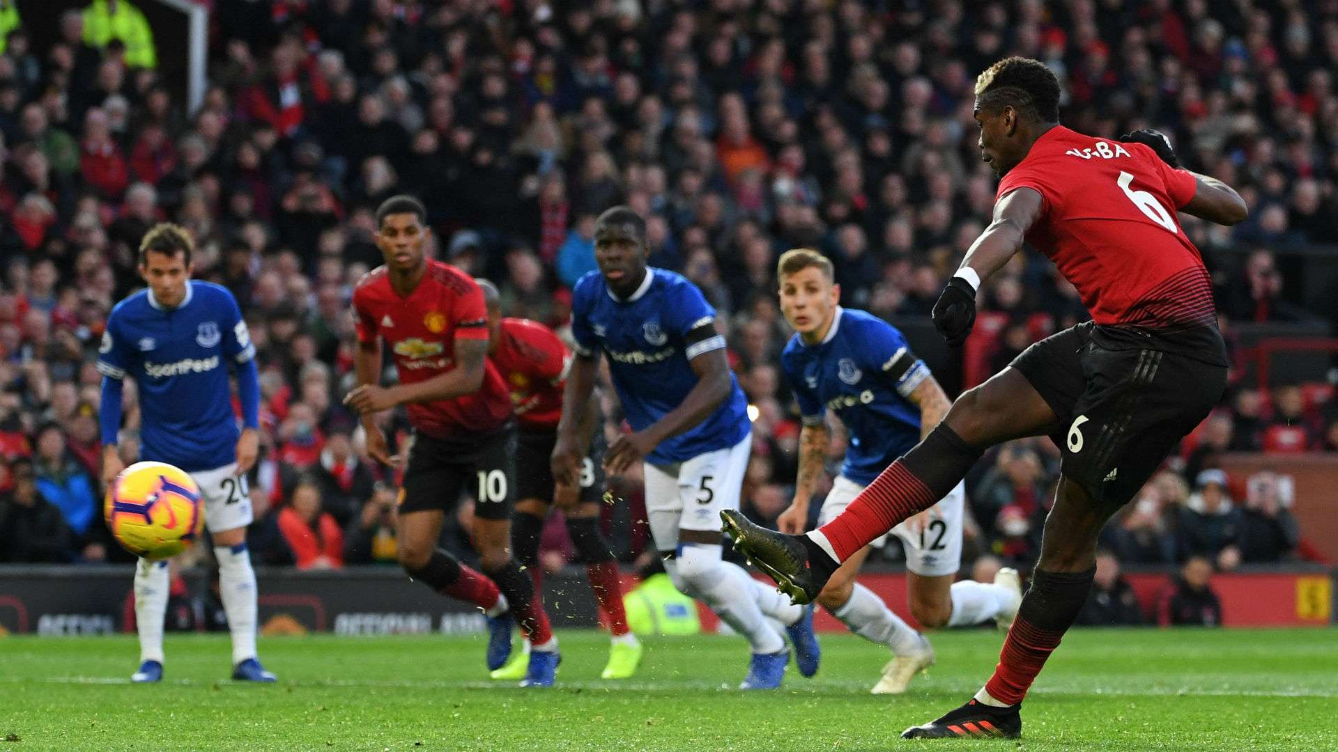 Paul Pogba Penalties Man Utd Star S Run Up Number Of Steps Goal Record Goal Com