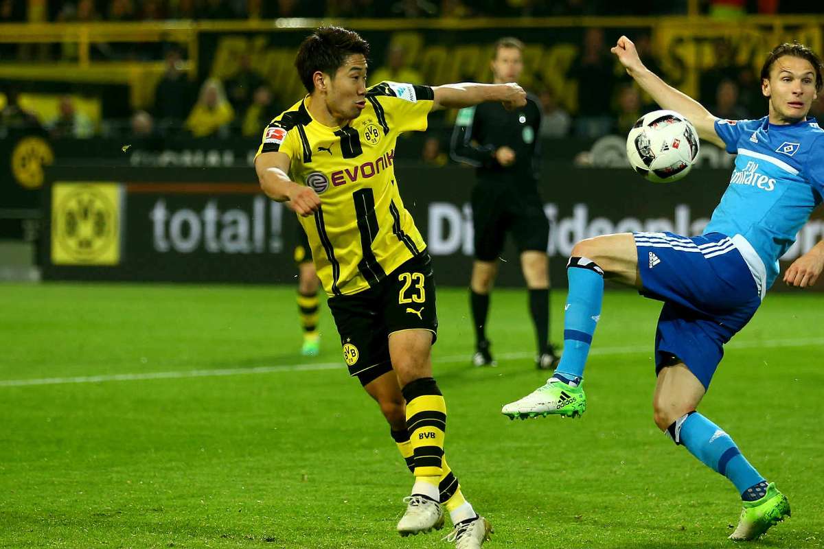 ドルトムント全得点に絡んだ香川真司 ブンデスリーガ公式がmomに選出 Goal Com