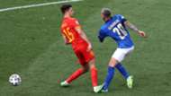 Ethan Ampadu Federico Bernardeschi Italy vs Wales Euro 2020