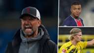 Jurgen Klopp Kylian Mbappe Erling Haaland 2021