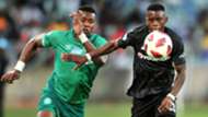 Bonginkosi Ntuli, AmaZulu FC & Innocent Maela, Orlando Pirates, November 2018