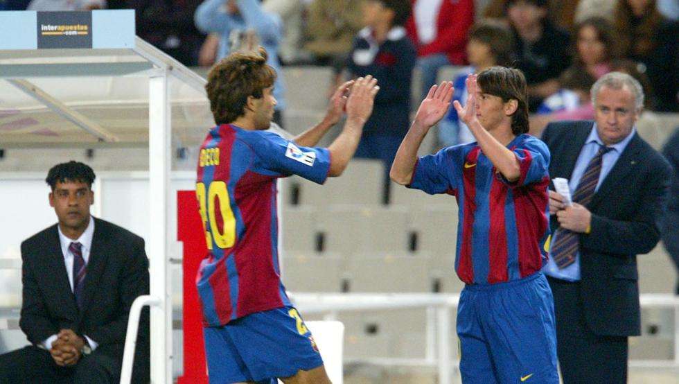 Barca Debut Von Lionel Messi Im Oktober 2004 Die Startelf Des Fc Barcelona Goal Com