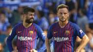 Gerard Pique Ivan Rakitic Barcelona 15092018
