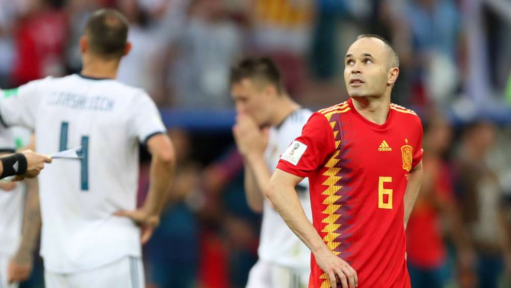 La carrera de Andrés Iniesta en la Selección española