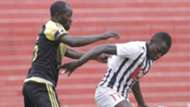 Johnson Bagoole tackle Aziz Okaka of Sofapaka.