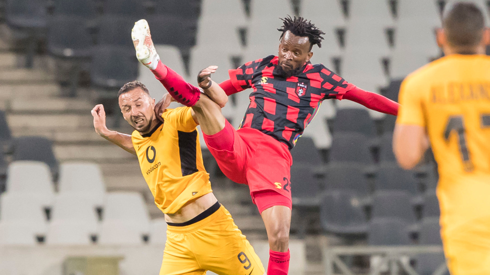 Samir Nurkovic Kaizer Chiefs FC Luckyboy Mokoena TS Galaxy