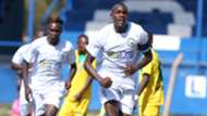 George Maelo of Sofapaka celebrates Mathare Unuted goal
