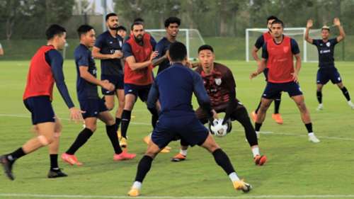 Indian national team training