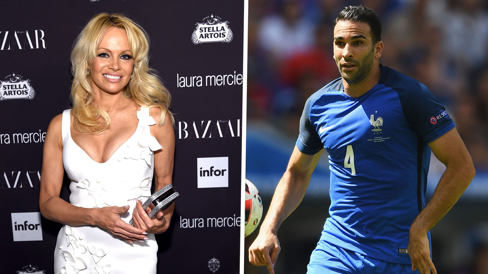 Pamela Anderson dating Adil Rami - who is the Baywatch actress & Marseille footballer boyfriend ...