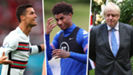 Marcus Rashford Boris Johnson and Cristiano Ronaldo main image
