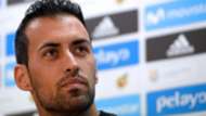 Sergio Busquets Barcelona press conference