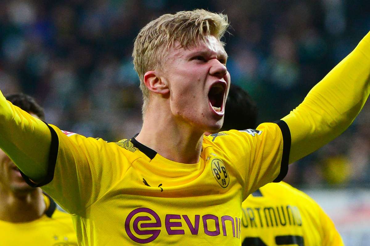 Dortmund Star Haaland Wins Golden Boy Award Goal Com