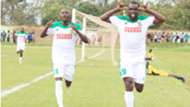Mathare United striker Chrispin Oduor in Awendo.