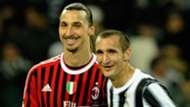Giorgio Chiellini Zlatan Ibrahimovic